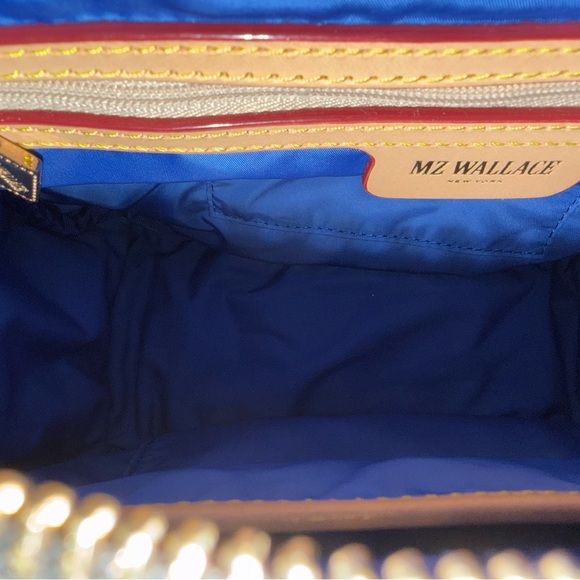 MZ Wallace Chelsea Glossy Black Shoulder Bag - Picture 13 of 13